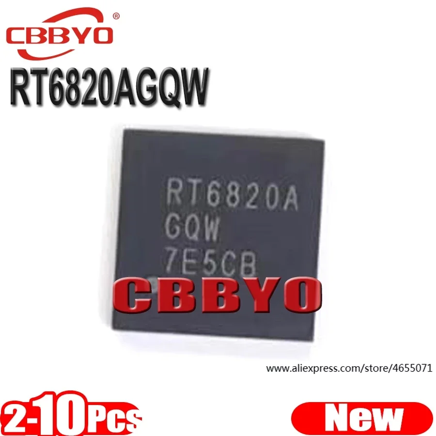 

(2-10piece)100% New RT6820A RT6820AGQW QFN-56 Chipset