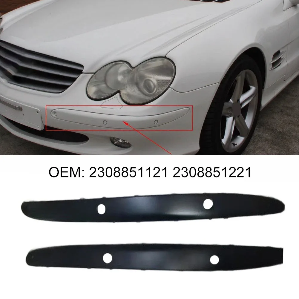 Front Bumper Trim Molding Corner Cover For Mercedes-Benz For SL-Class For R230 For W230 For SL500 2003–2006 For SL600