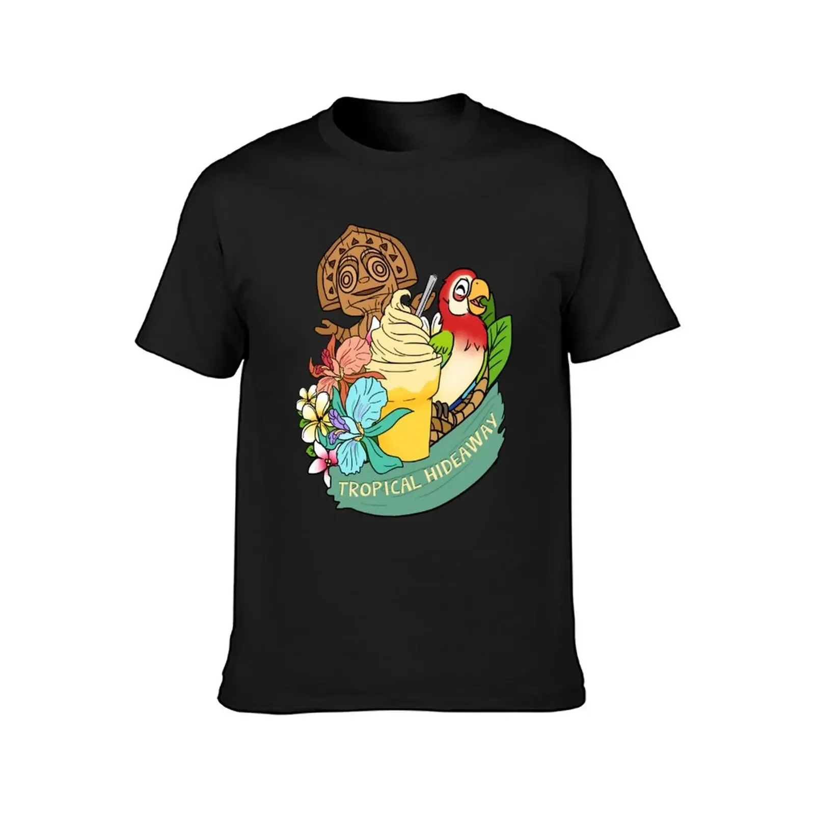 Tropical Hideaway T-Shirt kawaii clothes custom t shirt blanks new edition mens graphic t-shirts funny