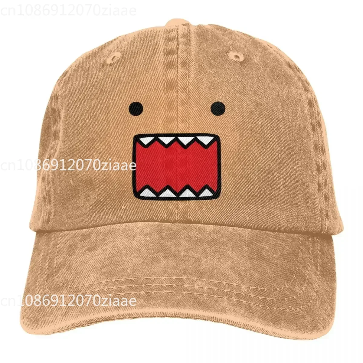 Summer Cap Sun Visor Domo Kun Doll Face Hip Hop Caps Cowboy Hat Peaked Hats