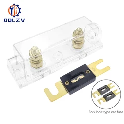 ANL Car Fusible Link Bolt-on Fuse Holder with Fuse 40 50 80 100 125 150 250 300 400A Amp Car Truck Audio Bolt on Fuse