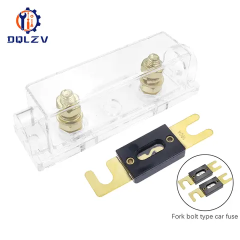 ANL Car Fusible Link Bolt-on Fuse Holder with Fuse 40 50 80 100 125 150 250 300 400A Amp Car Truck Audio Bolt on Fuse