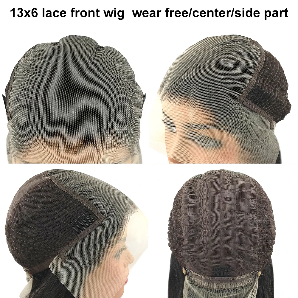 مجعد الدانتيل الباروكة الأمامية قبل قطعها بيرو ريمي 13x6 الدانتيل شعر مستعار أمامي 14 بوصة 16 بوصة مجعد بوب خصلات الشعر المستعار الإنسان للنساء والفتيات #6