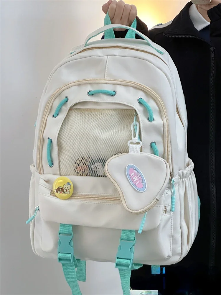 Japanese Girls' Schoolbags Korean High School Students Junior High School Students' Backpacks Large-capacity Backpack