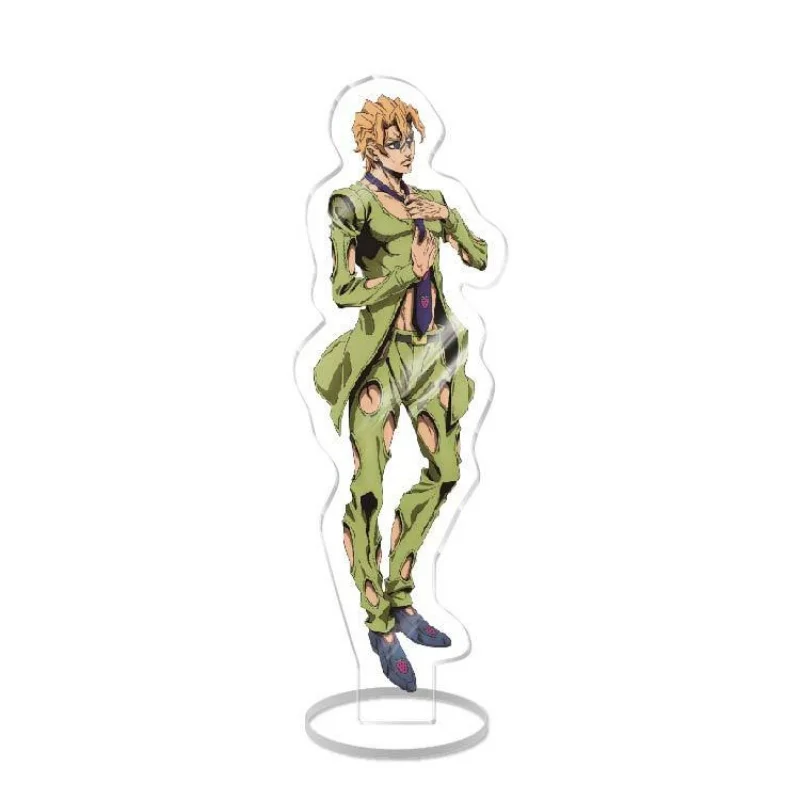 JoJo Bizarre Adventure Anime Handsome Cosplay Figure Plate Desk Decor Standing Sign Keychain HD Acrylic stand standing Gift 15CM - view 2