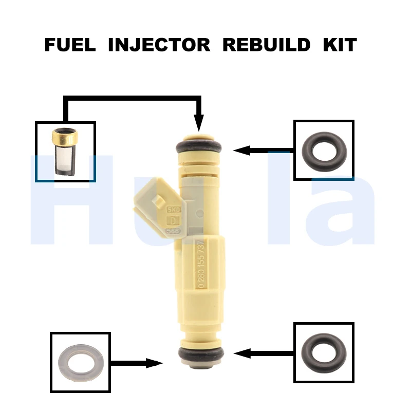 Fuel Injector Repair Kits for Buick Pontiac 3.8 Super  0280155737