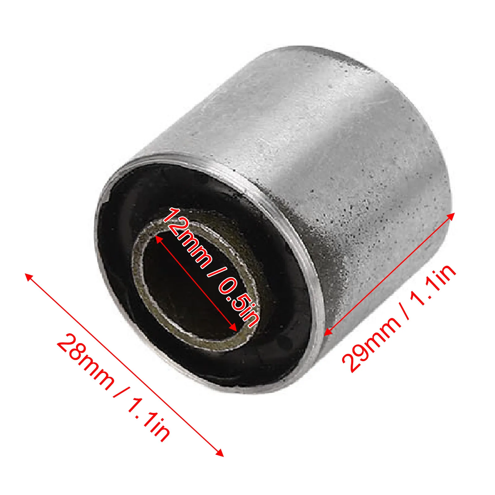 4 Pcs Rear Swing Arm Bushes Shock Absorber Swing Arm Bush Bushing Wear Resistant for Quad ATV Pit Dirt Bike Motorcycle