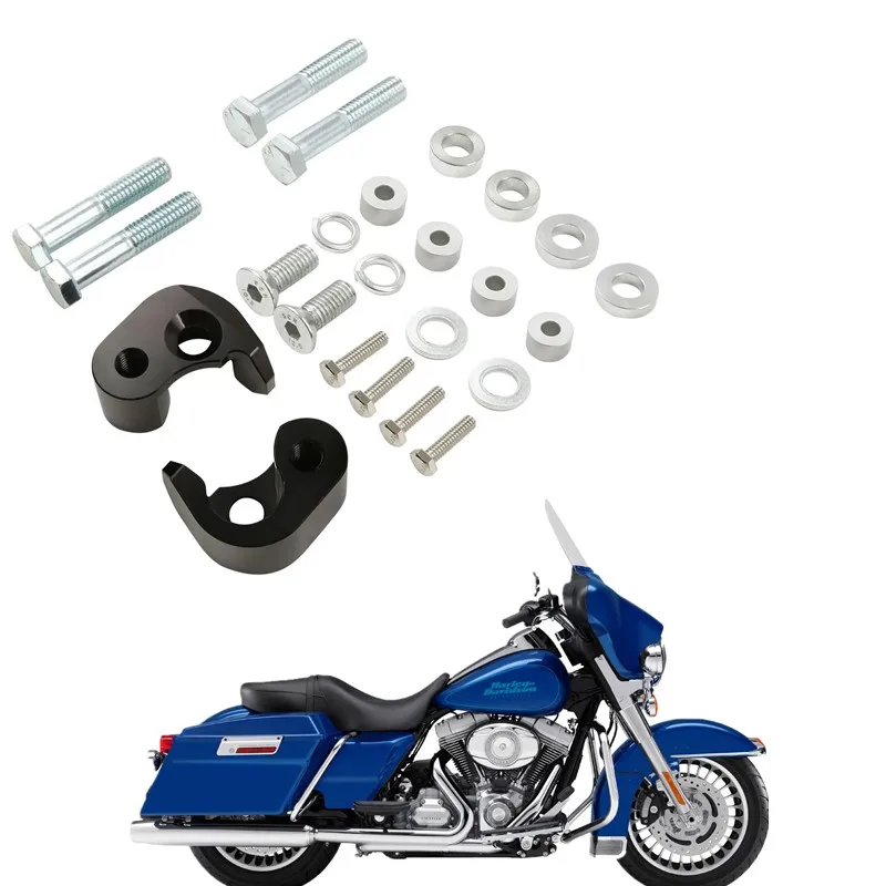 

Для Harley Touring FLHX FLHT FLHR FLTR 2002-2009 аксессуары для мотоциклов 1 дюйм комплект заднего амортизатора