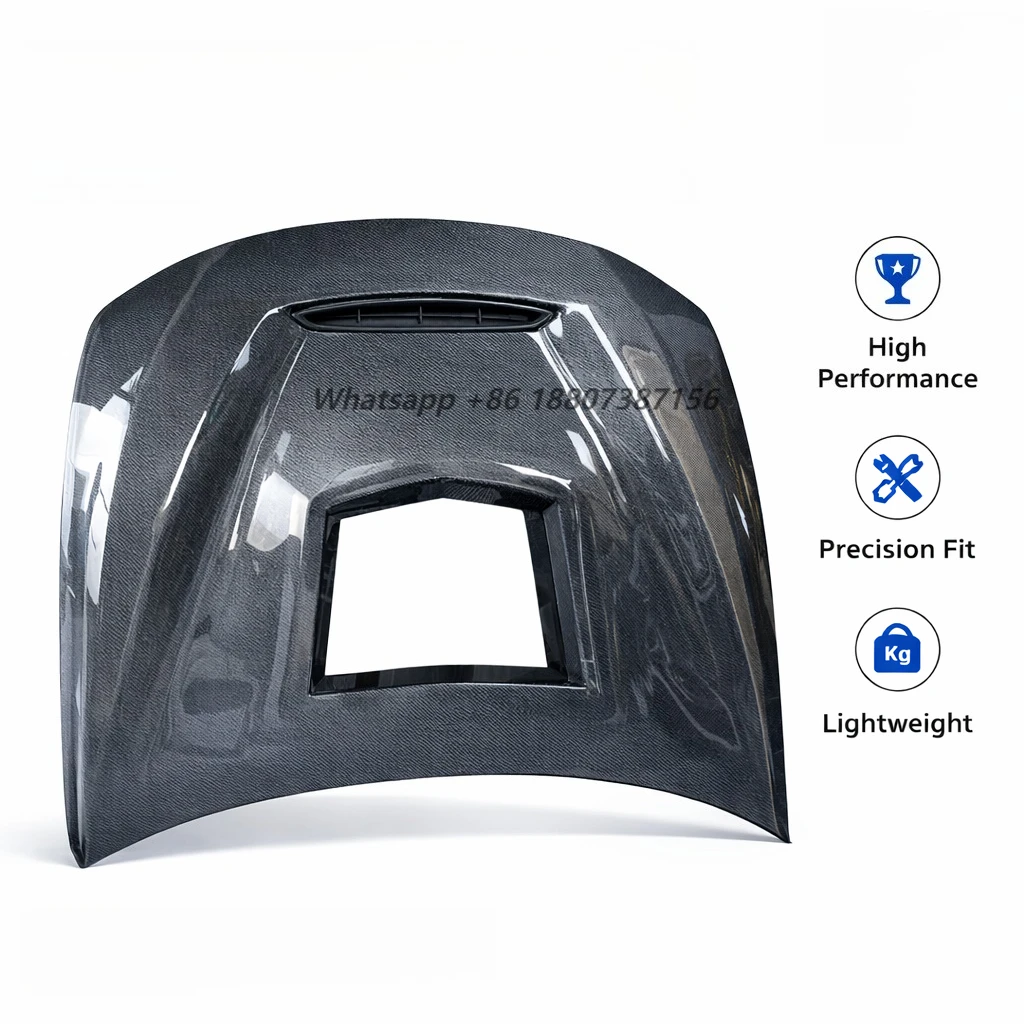 

Carbon Fiber Hood with Glass for F80 / F82 M3 M4 (2014-2020) | GTS Style Front Bonnet Replacement | OEM-Style Fit