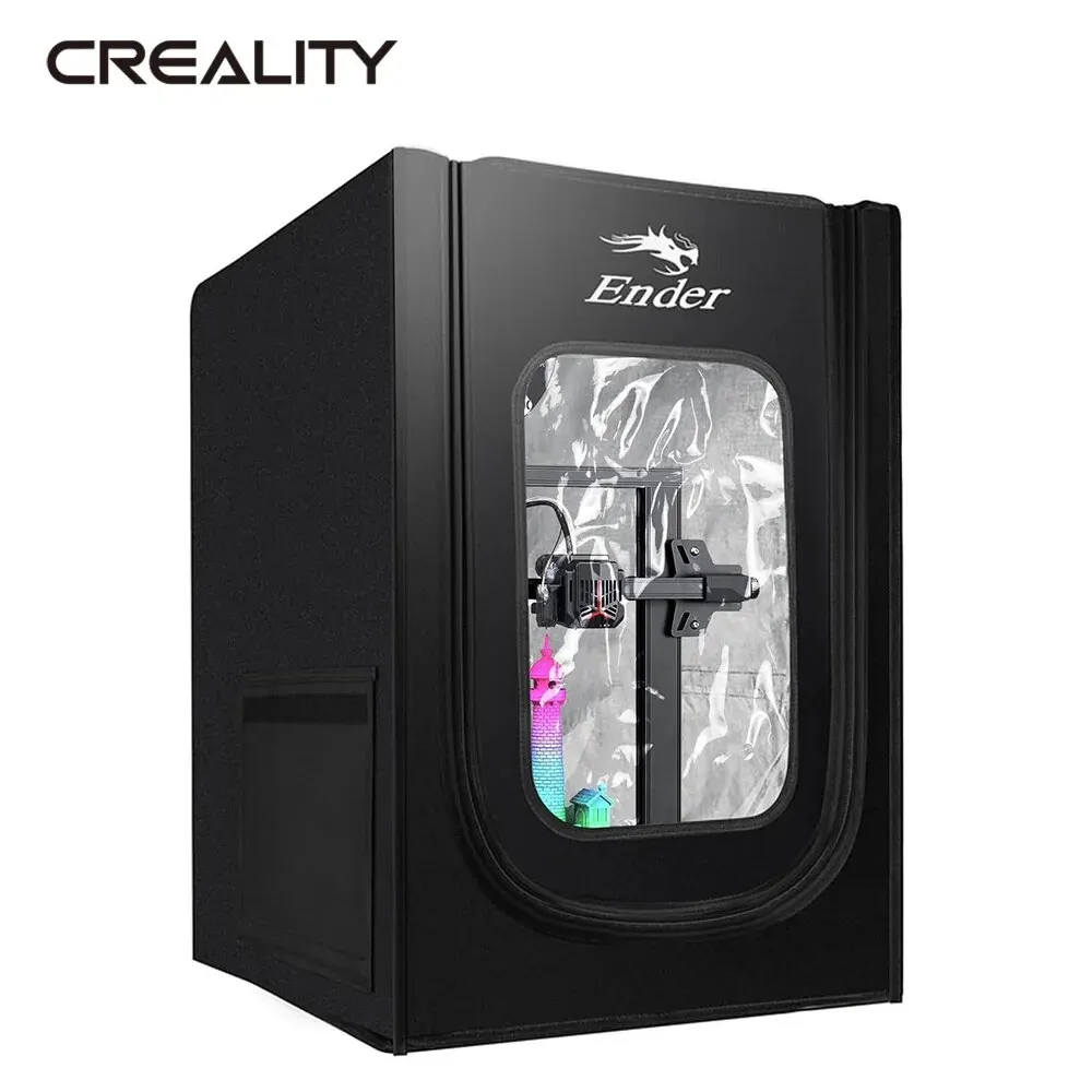 CREALITY Ender 3D-Druckergehäuse-Upgrade, 720 x 600 x 480 mm, gute Isolationseffekt, feuerhemmend, für Ender-3-Serie