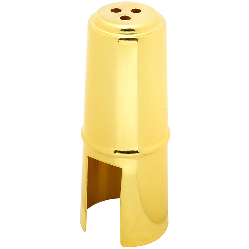 

Metal Saxophone Cap for Mouthpiece Protection Sturdy Brass Rust-Proof Scratch Collision Resistant Compact Design Wind Instrument