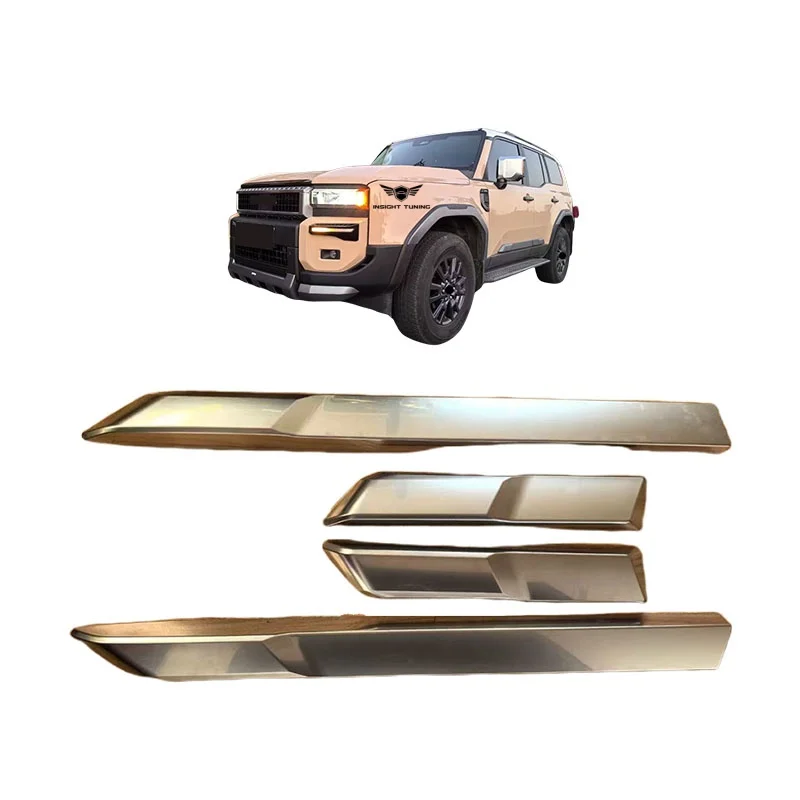 

New Arrival Exterior Accessories Door Cladding Side Door Plate For Toyota Land Cruiser 250 LC250 Side Door Protect Plate