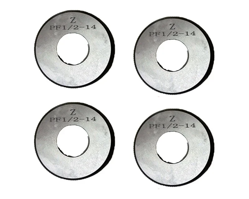 JIS system cylindrical & standard pipe thread ring gauge PF1/8, PF1/4, PF3/8, PF1/2, PF1 1/4, PF 2inch go and no go gage