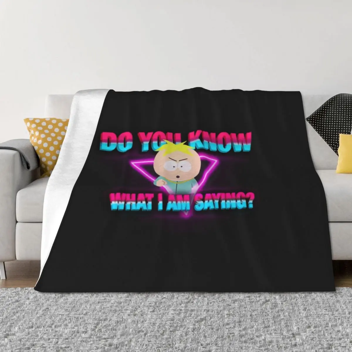 

BUTTERS BOTTOM B Throw Blanket christmas decoration Thermal Blankets For Sofas valentine gift ideas Blankets