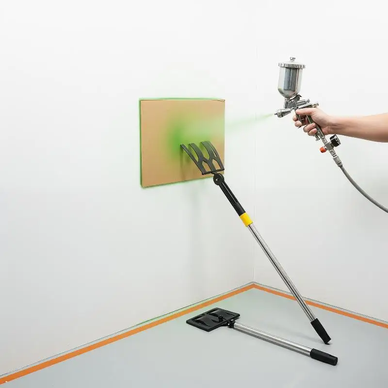 Angle Position Adjustable Paint Sprayer Clamp Holder Baffle Set Designed for Easy Use