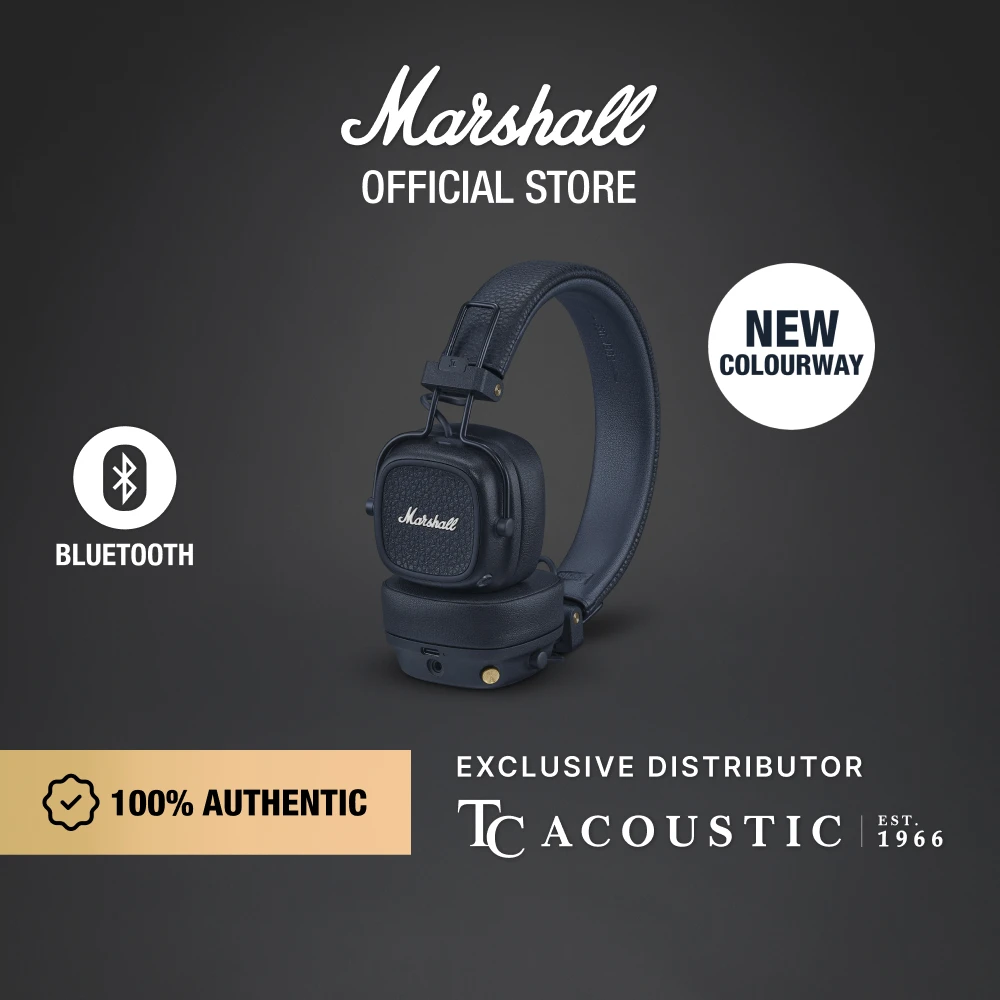 

Наушники Marshall Major V On-Ear Bluetooth с микрофоном