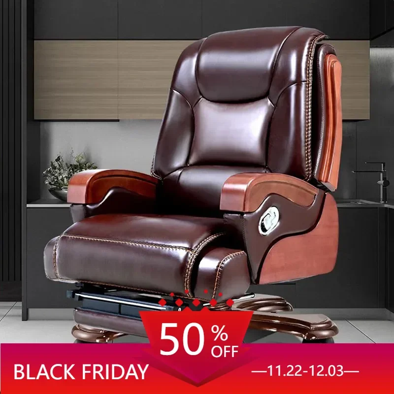 

Ergonomic Office Chairs Recliner Playseat Lounge Modern Leather Executive Computer Chair Swivel Sillas De Oficina Furniture