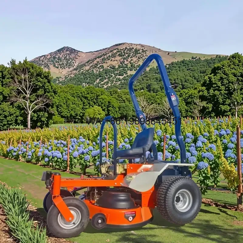 Wmwmnu for Seated Riding Mower with Zero Turn Technology for Efficient Grass Cutting in Large Yards and Pastures