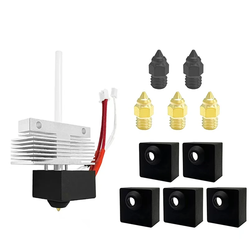 Elegoo Neptune 3 Pro, Neptune 3 Plus/Max Hotend Assembly Hardened Steel Nozzle, Replacement for Original 3D Printer Accessories