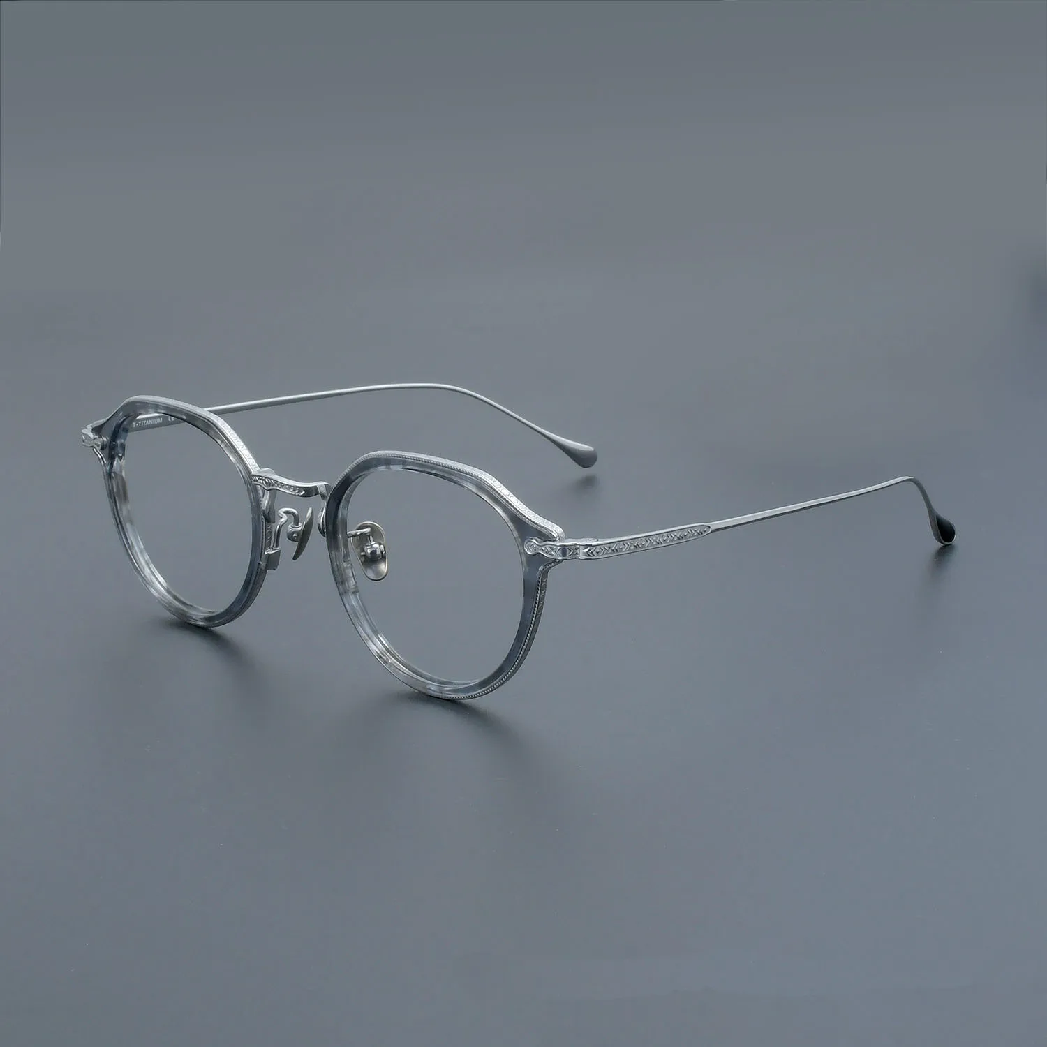 الموضة اليابانية اليدوية نظارات بمادة الخلات الإطار LO-09 الرجال النساء مشهد مستدير الرجعية نظارات عالية الجودة الأخضر الوردي النظارات