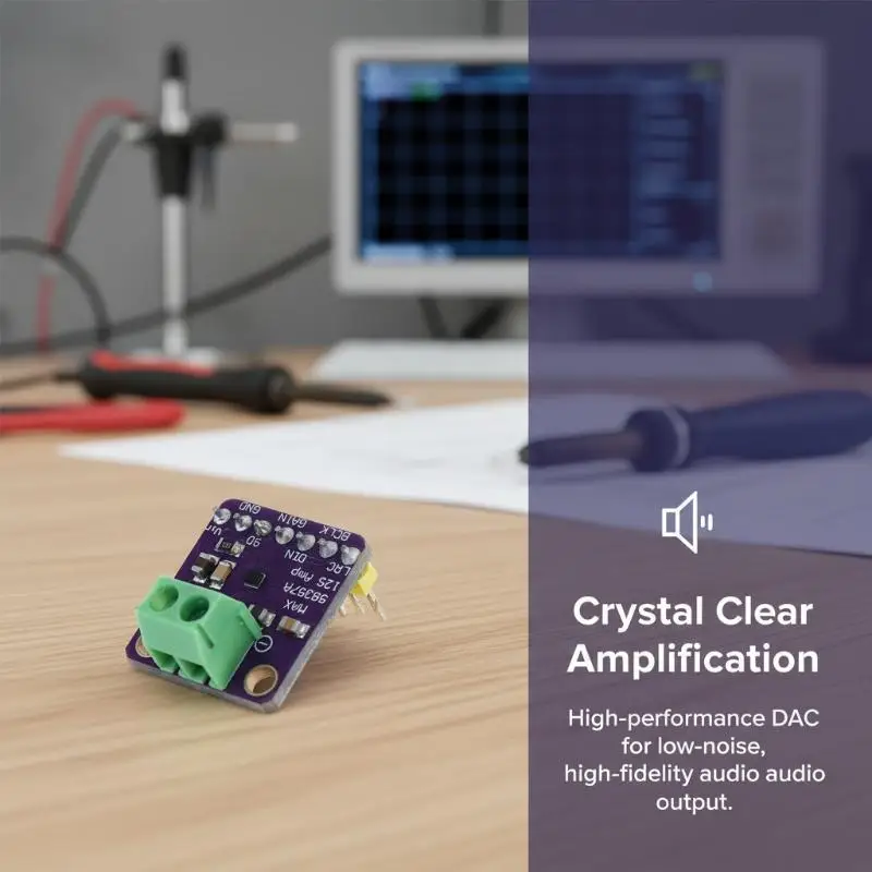 I2S DAC Decoder High Quality MAX98357 MAX98357A I2S 3W Class D Amplifier For Audio 1 Set Breakout Interface