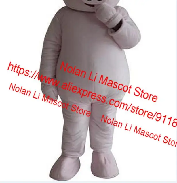 High Quality Pig Mascot Costume Neutral Cartoon Character Role Lay Advertising Game Adult Size Christmas Halloween Gift 188