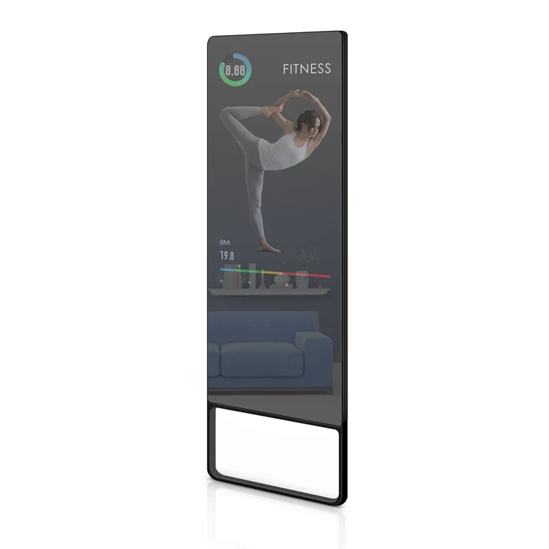 

40 inch Factory price touch screen interactive fitness fitting room exercise mirror for home exercise