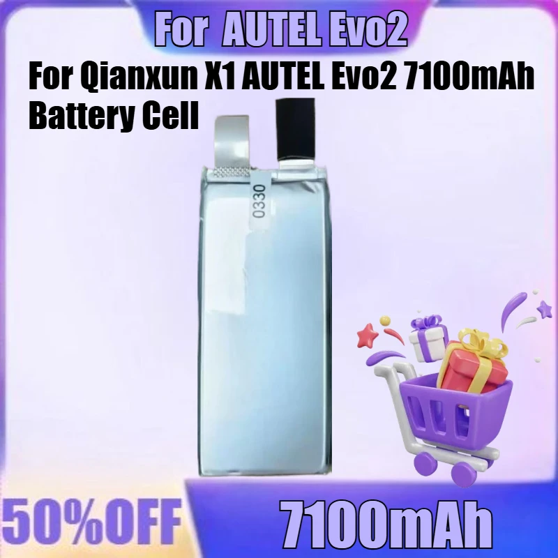 

New High Quality Battery Cell New Cell for Qianxun X1 AUTEL Evo2 7100mAh Battery Cell