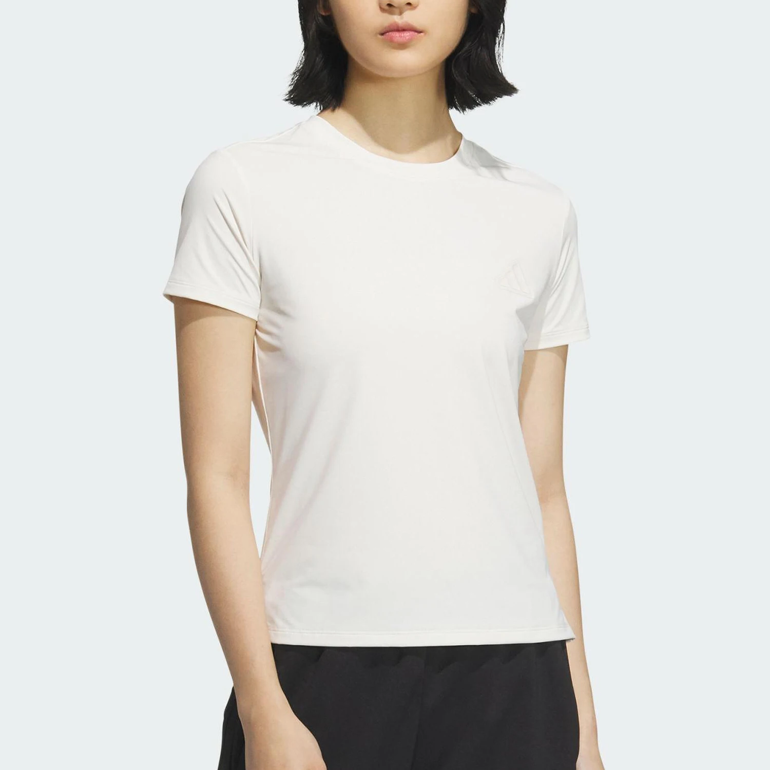 

Adidas Genuine Summer Women's Sport Training Breathable Crew Neck T-shirt KC1488