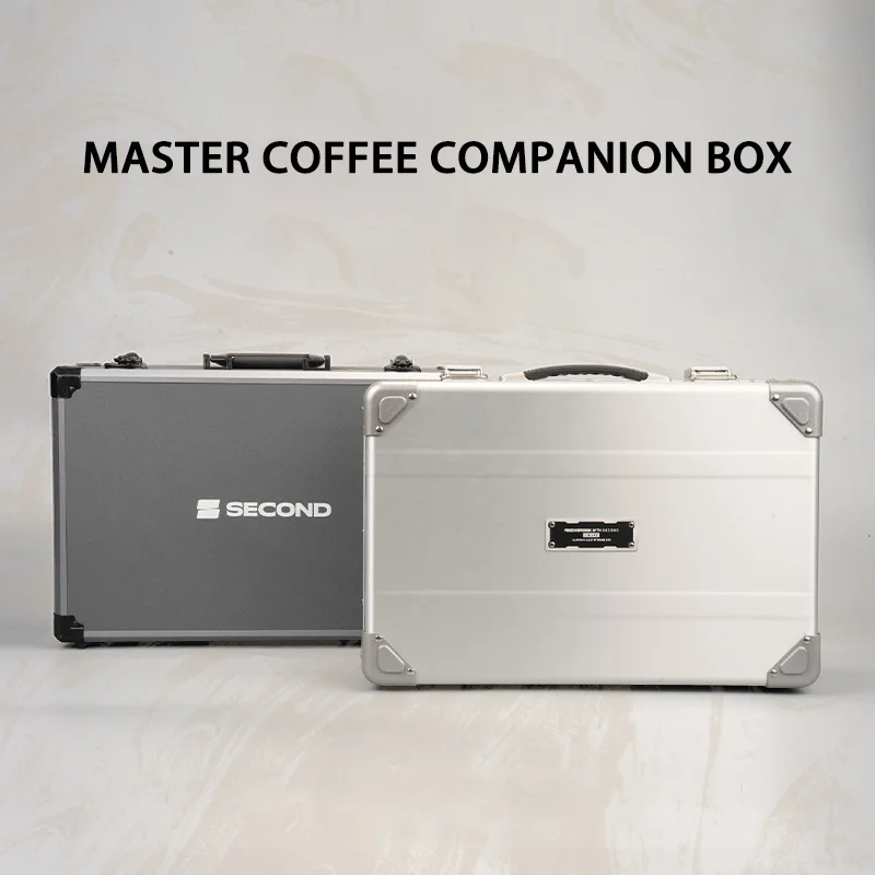 

Набор для хранения кофе на открытом воздухе, подарочная коробка из алюминиевого сплава, портативная посылка для заваривания кофе для кемпинга для любителей кофе