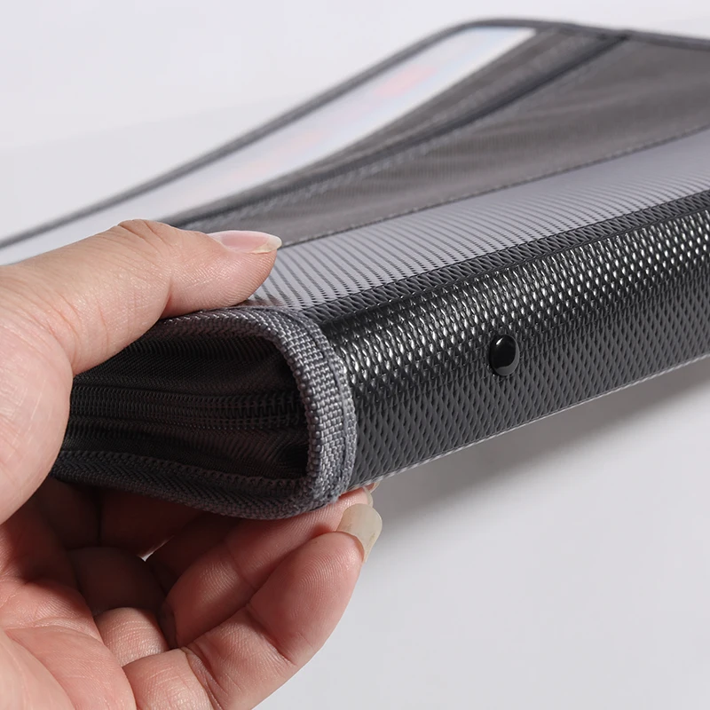 A4 European-Style Double-Zipper Expandable File Folder Large-Capacity Organizer with 12 Pockets for Office Documents & Supplies