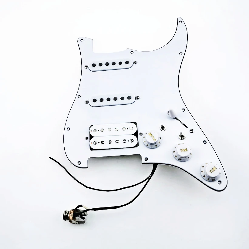 

Prewired Pickguard 7-Way type fully loaded SSH Pickups SLL1 Single coil Pickups And TB-4 Humbucker Pickups