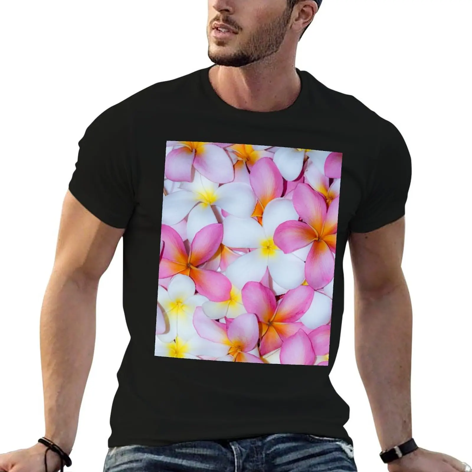 Marinet's Frangipani T-Shirt anime t shirts vintage quick-drying t shirt men