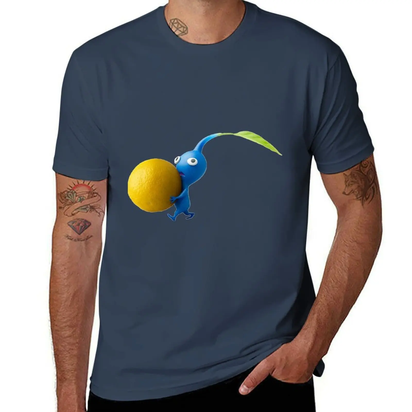 

Pikmin Blue T-Shirt Plus Size Loose Short Sleeve Top