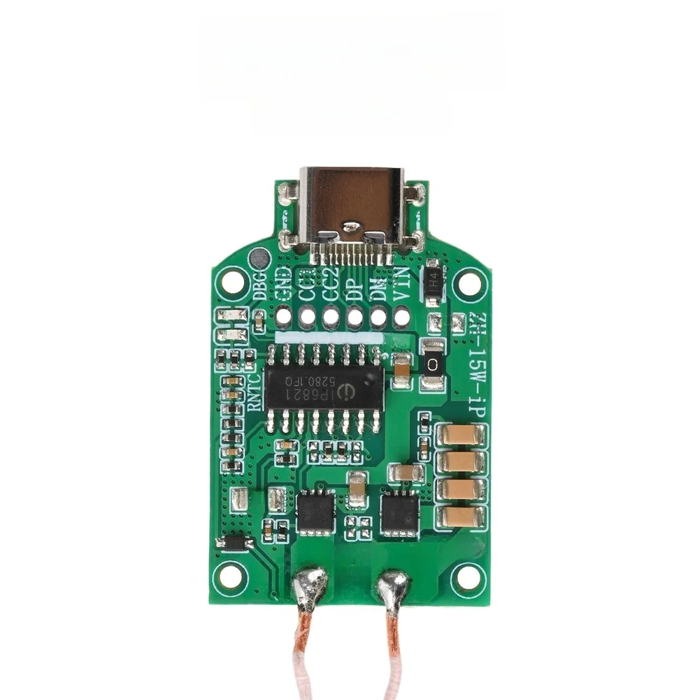 15W Wireless Charging Module With Digital Display For Car DC 5V 9V 12V Fast  Board DIY Automotive Electronics Accessories