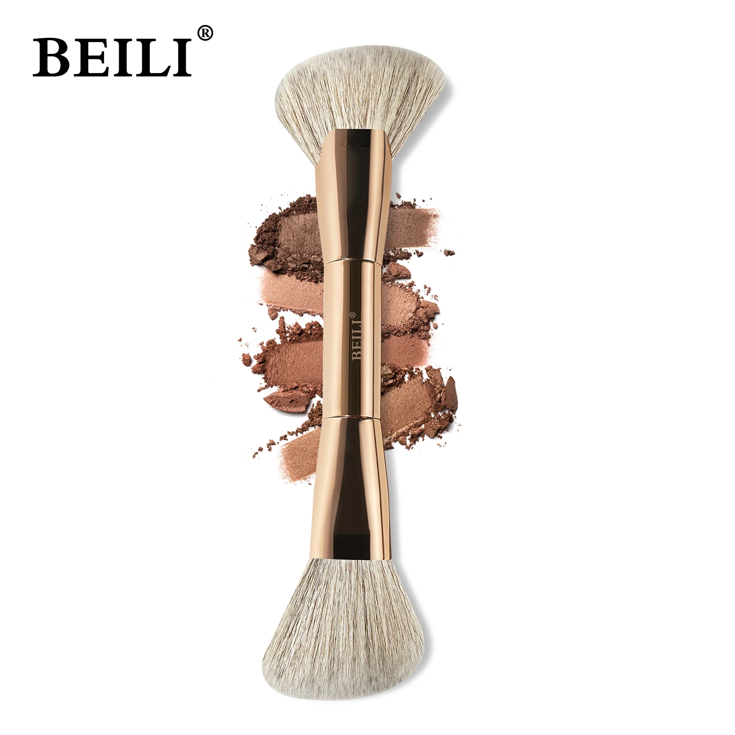 BEILI Major Sculpture Dual-ended Sculpting Brush for Makeup