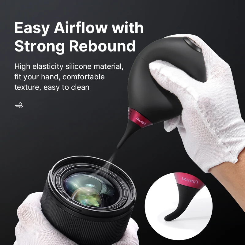 Ulanzi CO23 Lens Clean Air Blower Duster Clean Clear Camera Cleaning Blow for Canon Nikon Sony Digital SLR Lens Keyboard Clean