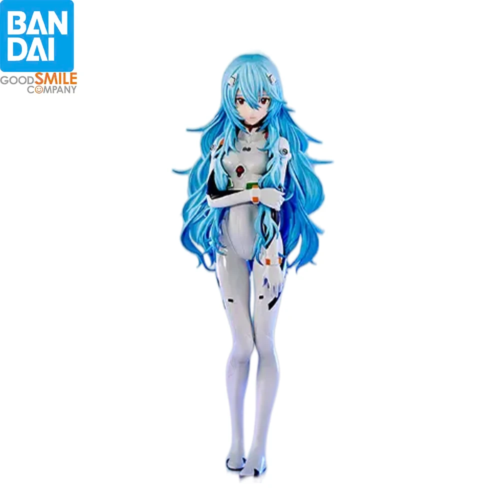 Brand New In Stock GSC EVA Ayanami Rei 23cm Long Hair Suit Figure Collectible Gift For Anime Lovers And Otaku Fans Desk Decor