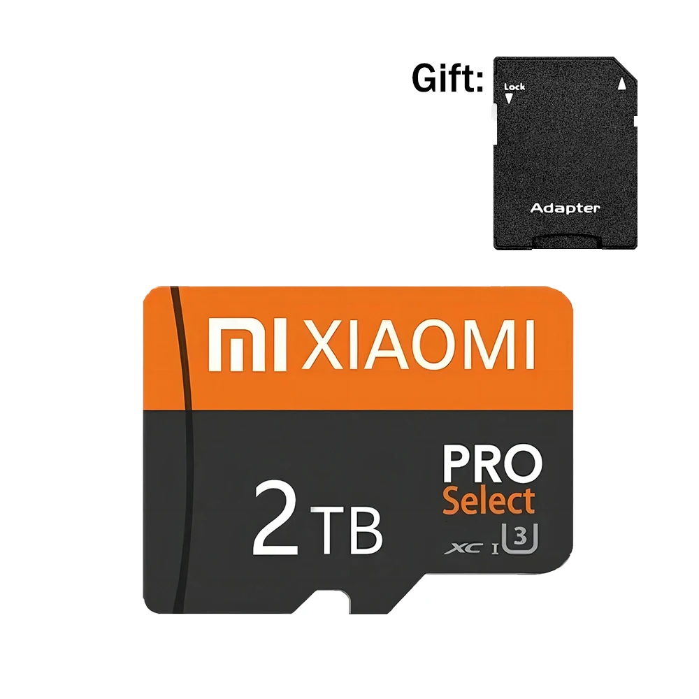 Xiaomi High Speed 2TB SD Card1TB Memory Card 512GB Ultra Fast Read Write Micro TF SD Card 128GB 256GB Class 10 For Camera/Phone