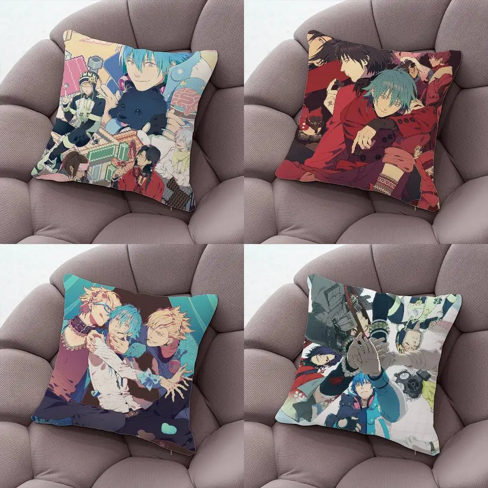 

D-Dramatical Murder Game Pillow Case Pillow Case Living Room Sofa Cushion Cover Suitable For Home Bedroom Room Decoration