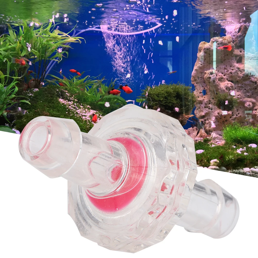 Transparent Check Valve Single Direction Plastic One Way Valve Backflow Prevention Air Flow Control Non Return Valve