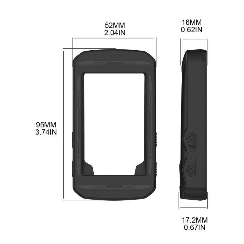 Anti-scratch Case Cover Protector for Bryton Rider 750 GPS Bike Computer Sleeve