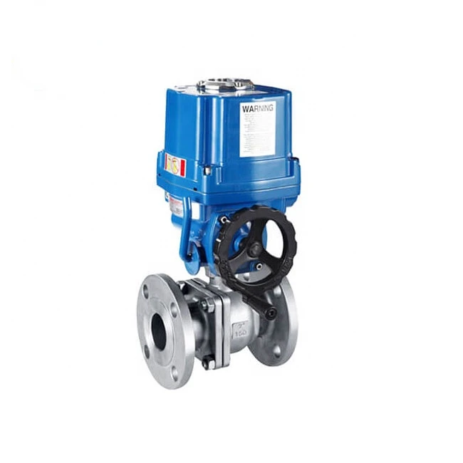 Electric Actuated Ball Valve with Explosion Proof Actuator