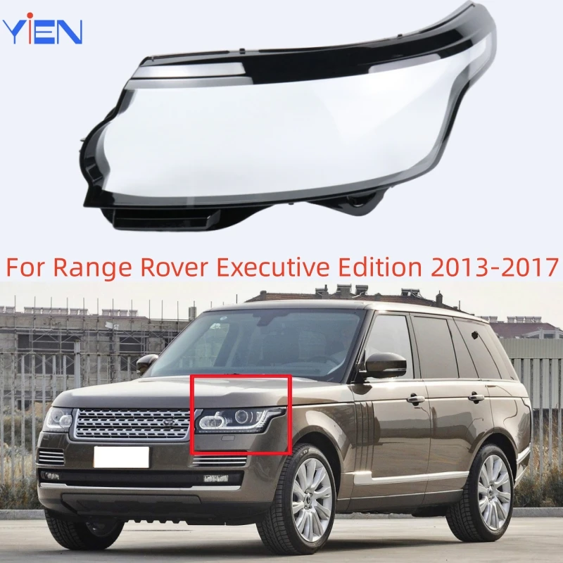 

For Land Rover Range Rover Executive Edition 2013 2014 2015 2016 2017 Car Replace A Transparent PC Lights Shell Headlight Glass