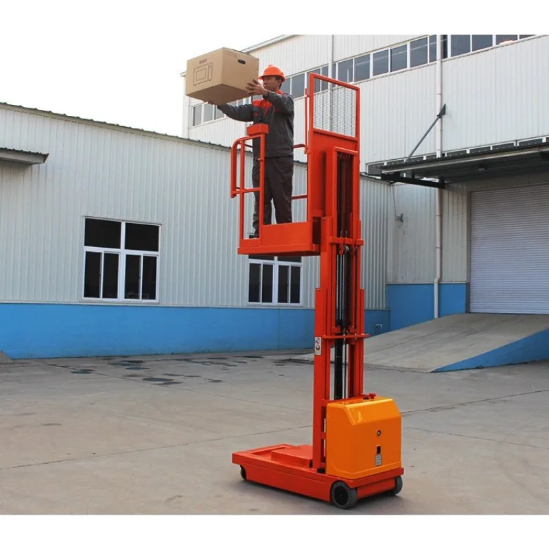 New electric airlift picker 4.35m working platform, production plant with a capacity of 300 kilograms