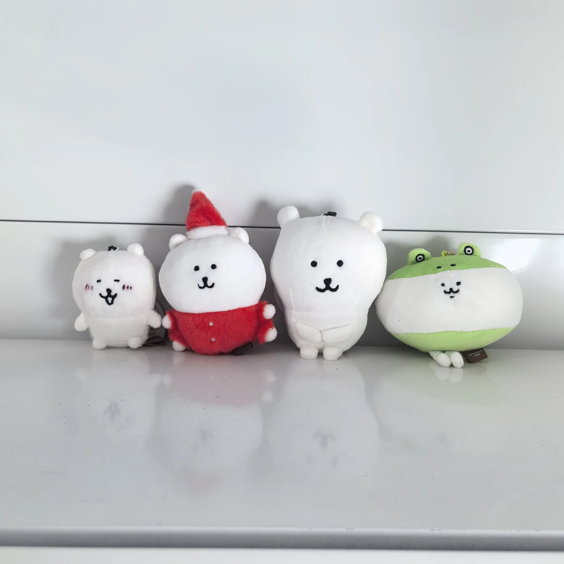 Urso auto-deprecator nagano drag série boneca de pelúcia popular dos desenhos animados brinquedos anime kawaii mochila pingente chaveiro decoração presente