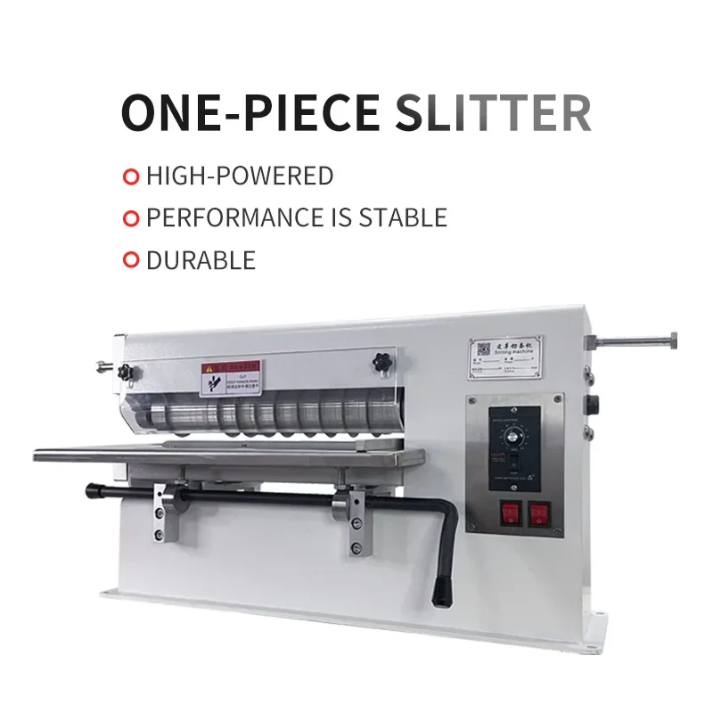 Speed Regulator Linearity Shoe Bag Leather Slitter Professional Leather Strap Cutter Machine