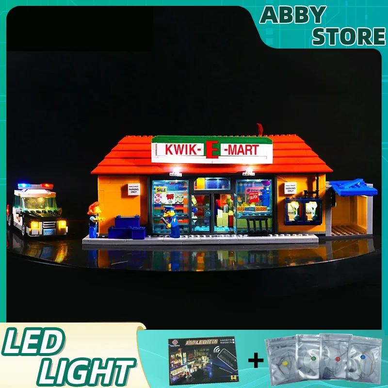 

DIY радиоуправляемая лампочка, набор для LEGO 71016 Kwik-E-Mart (только Φ, без модели блоков)