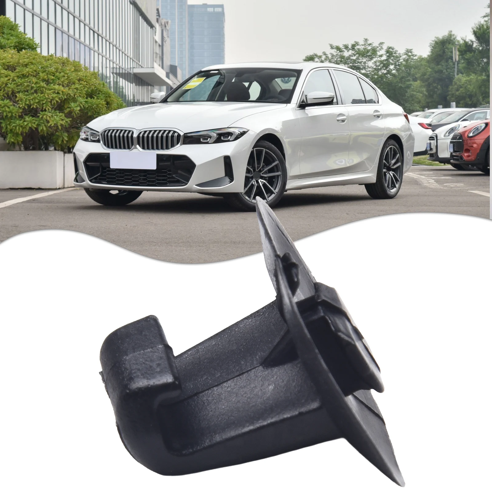 Car Sun Blind Hook Window Shade Clip For BMW For 3' E90 2005-2007 E90 LCI 2008-2011 F31 LCI 2015-2018 F30 LCI 2015-17