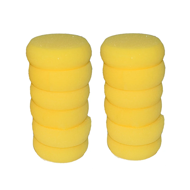 10/20Pcs round Ceramic Sponge Throwing Water Absorbing Pottery Sculpture Foam Clay Cleaning Painting Tools for Artists